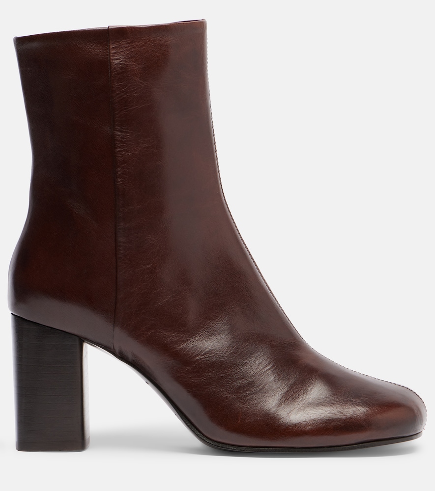  Lemaire Lemaire Anatomic 80 Leather Ankle Boots 