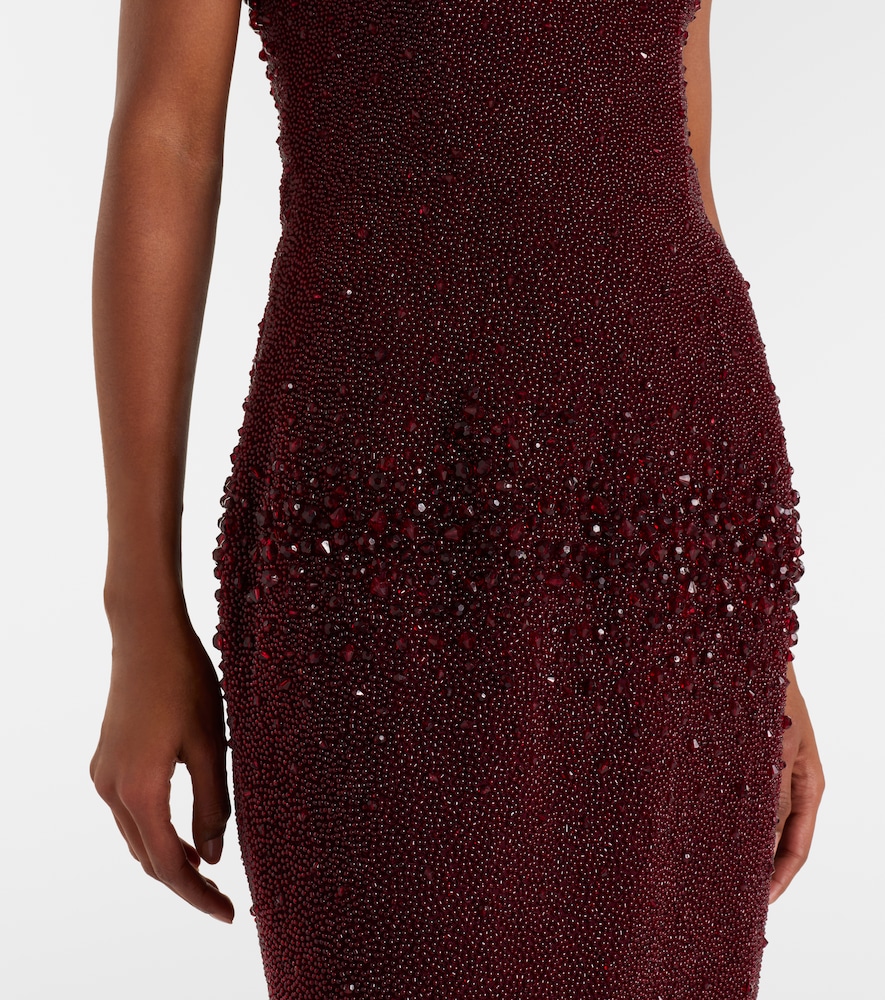  Clio Peppiatt Clio Peppiatt Tina Embellished Strapless Gown 