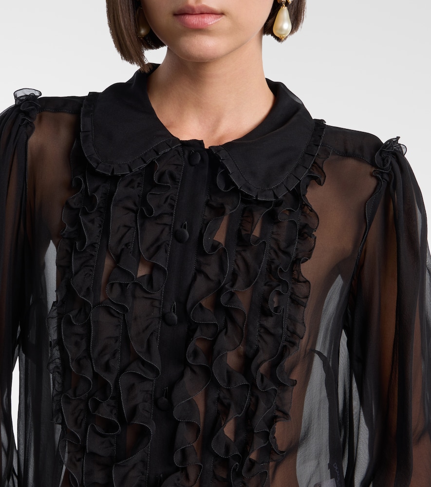  Dolce&gabbana Dolce&gabbana Bluse Aus Seide 