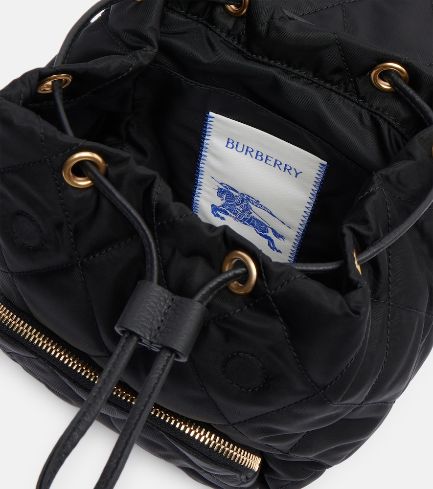  Burberry Burberry Mochila Mini Con Piel 