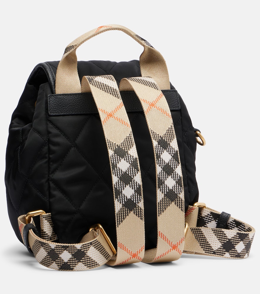  Burberry Burberry Mochila Mini Con Piel 