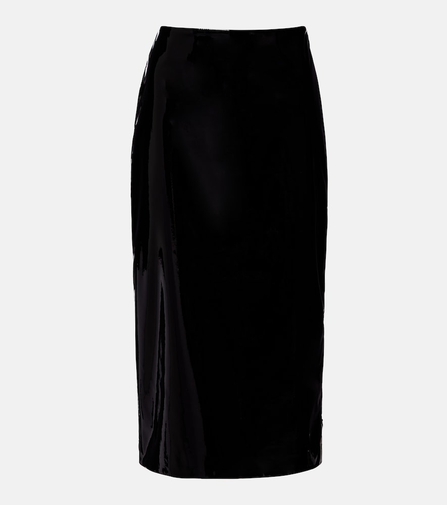 The Frankie Shop Samantha coated pencil skirt