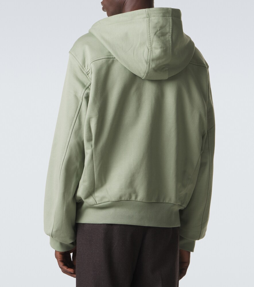  Dries Van Noten Dries Van Noten Kapuzenjacke Aus Baumwolle 