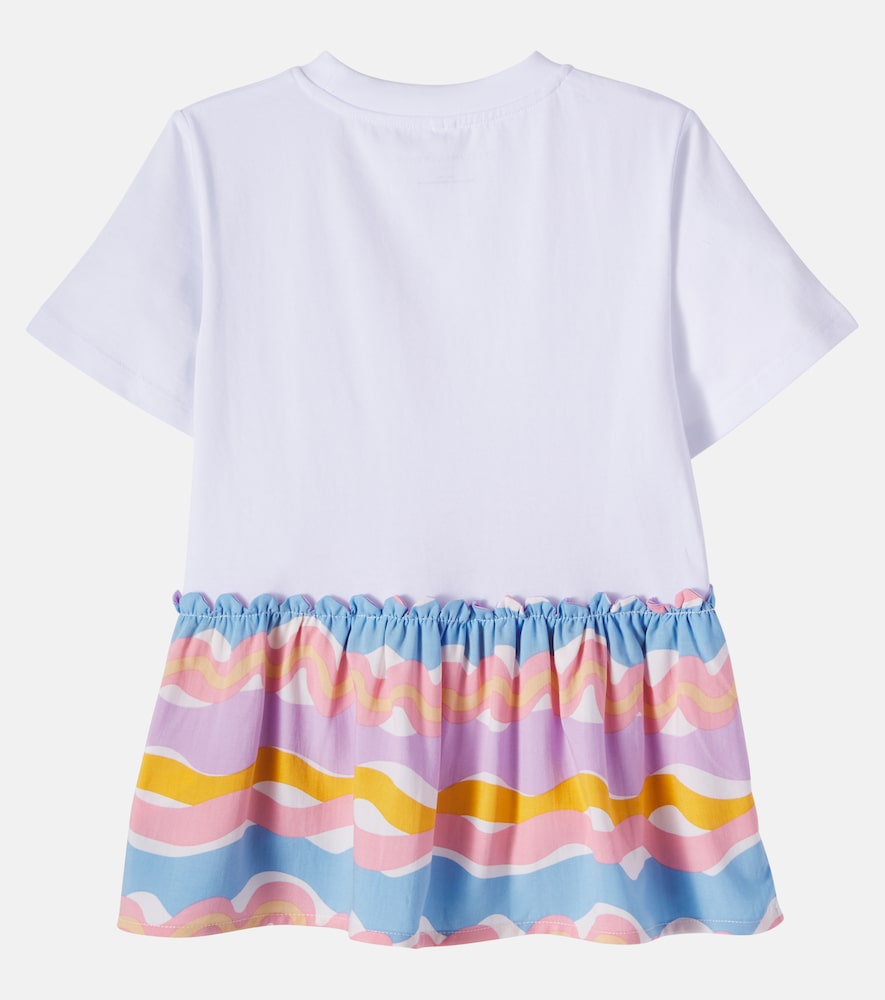  Stella Mccartney Kids Stella Mccartney Kids Bedrucktes T-shirt Aus Baumwoll-jersey 
