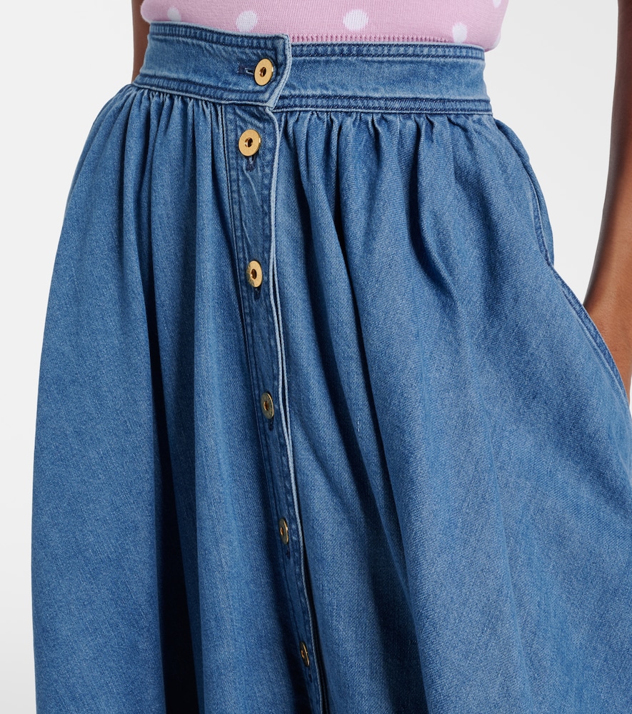  Patou Patou Midirock Aus Denim 
