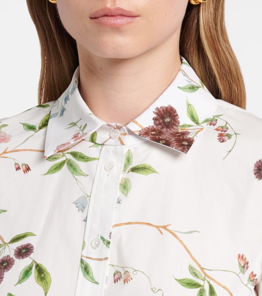  Erdem Erdem Hemdblusenkleid Aus Baumwollpopeline 