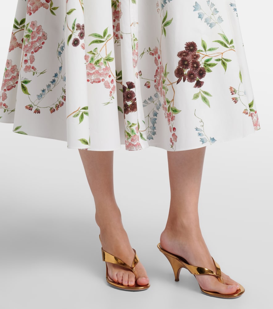  Erdem Erdem Hemdblusenkleid Aus Baumwollpopeline 