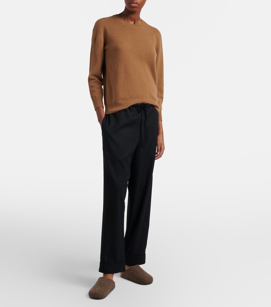  The Row The Row Delano Wool Straight Pants 