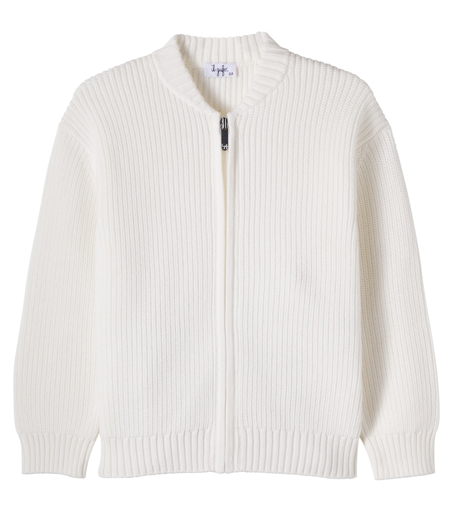 Il Gufo Ribbed cotton zip-up sweater | Thumbnail 6 Il Gufo Ribbed cotton zip-up sweater | Thumbnail 6