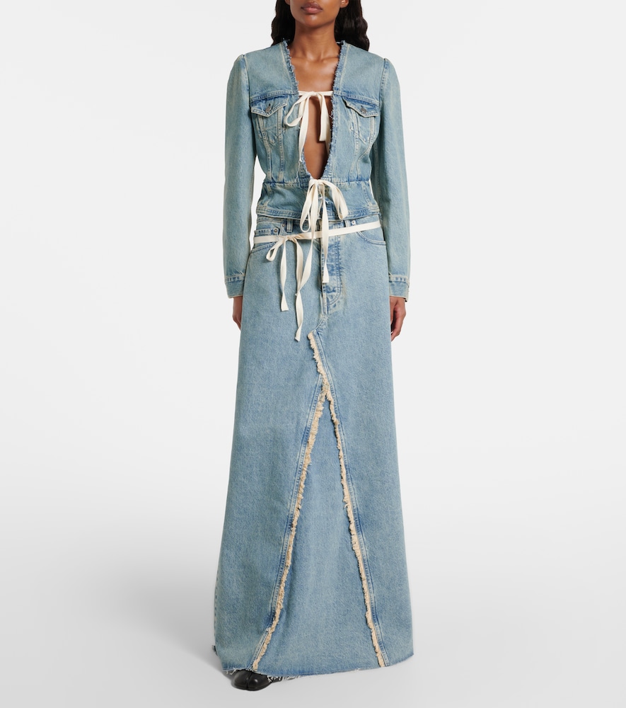  Maison Margiela Maison Margiela Maxirock Aus Denim 