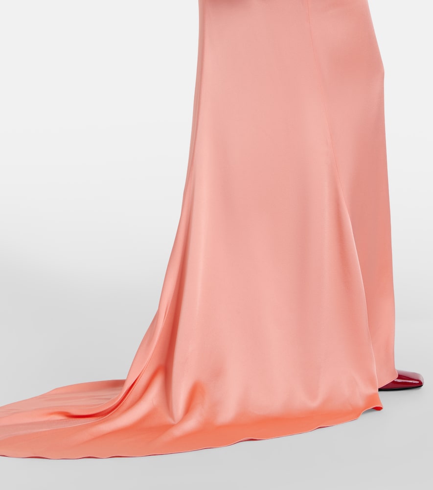  Stella Mccartney Stella Mccartney Robe Aus Satin 