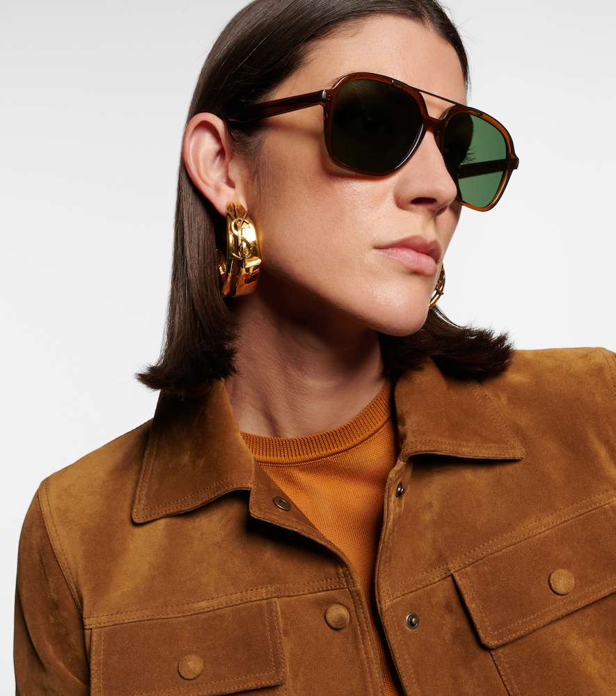  Saint Laurent Saint Laurent Eckige Sonnenbrille Corner Angle 