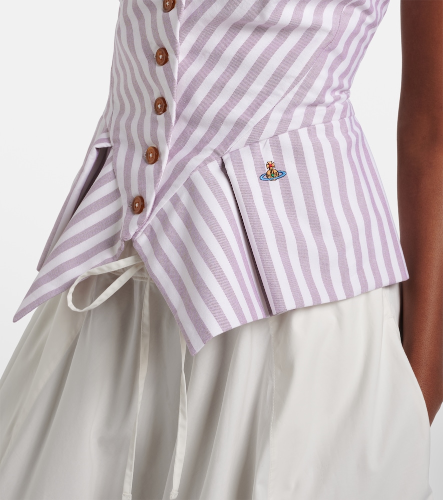 Monday Striped Cotton Top