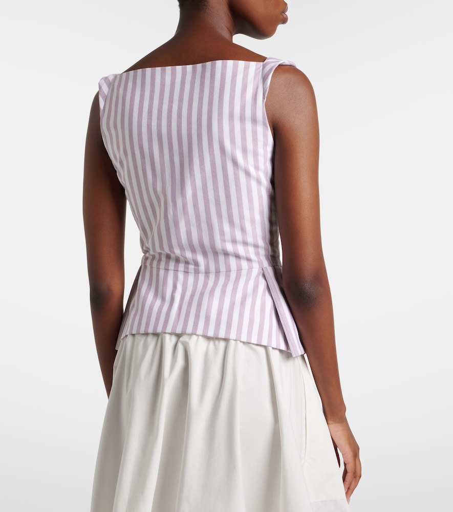 Monday Striped Cotton Top