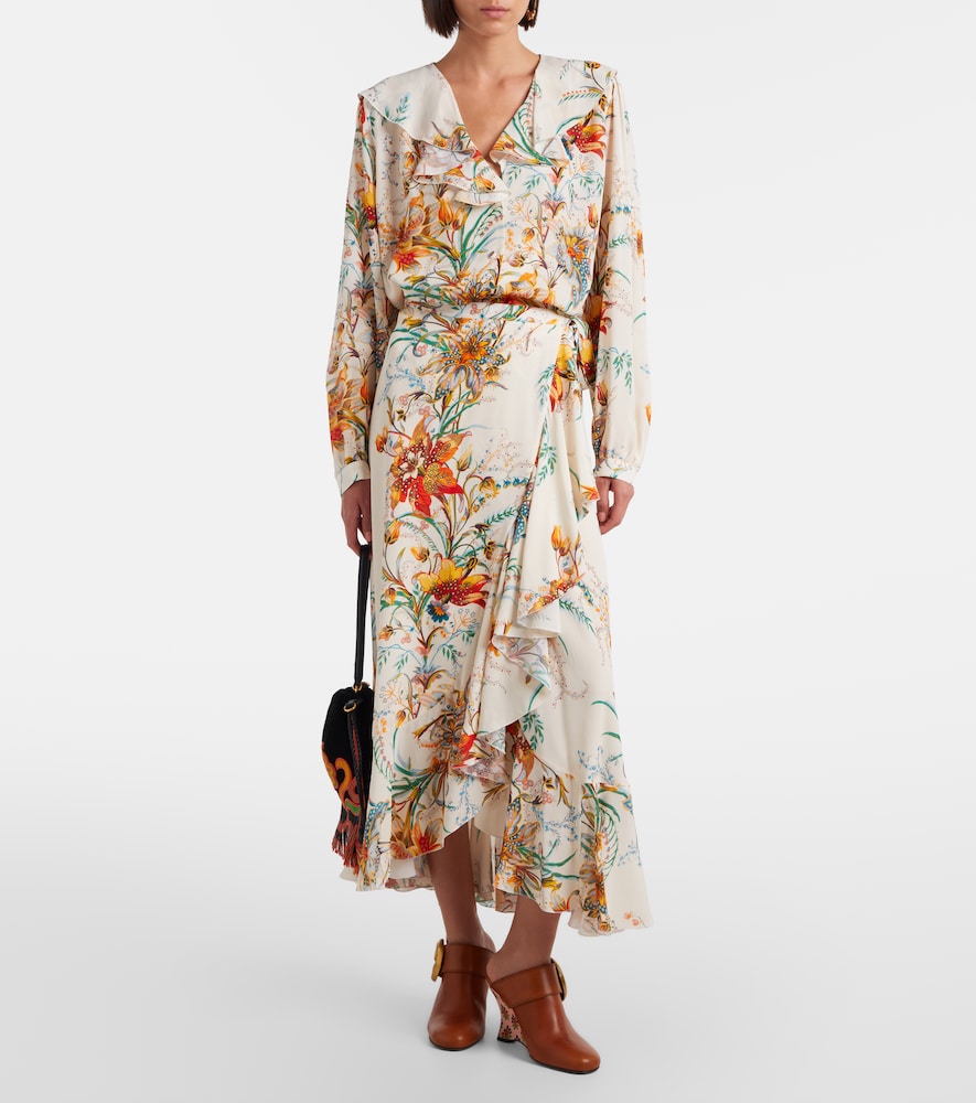  Etro Etro Floral Wrap Skirt 