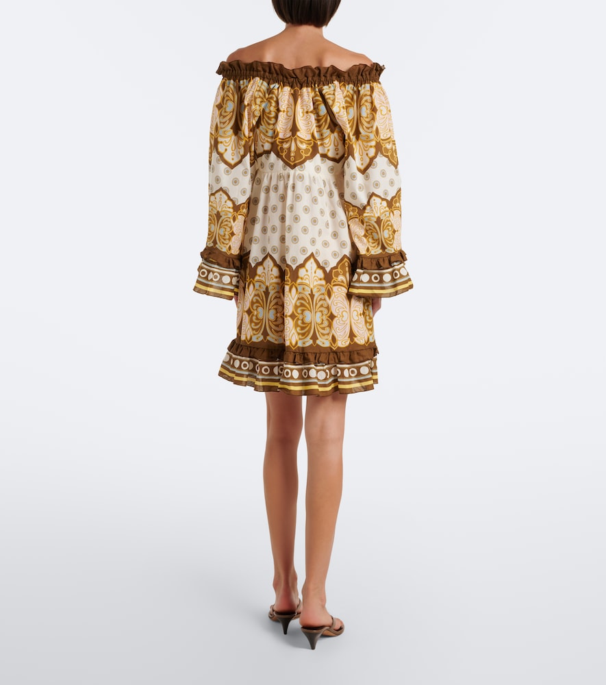 La DoubleJ Placée printed cotton minidress | Thumbnail 2