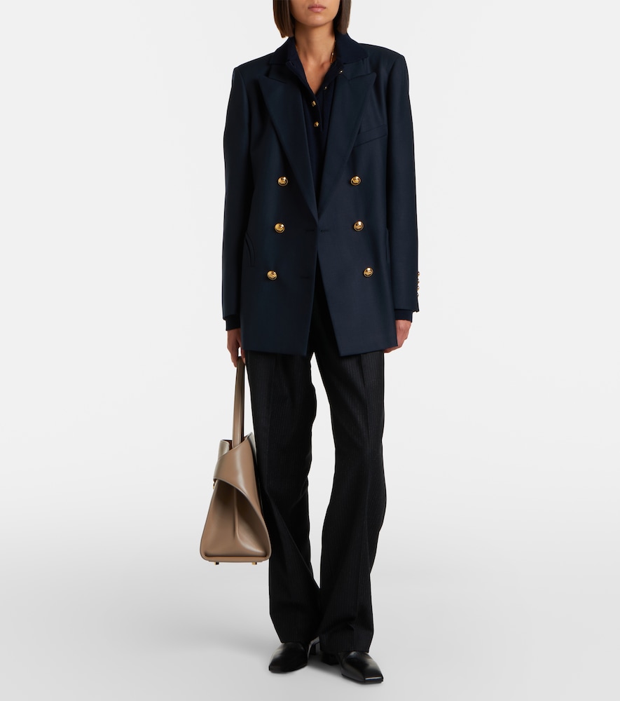 Blazé Milano Fox wool straight pants