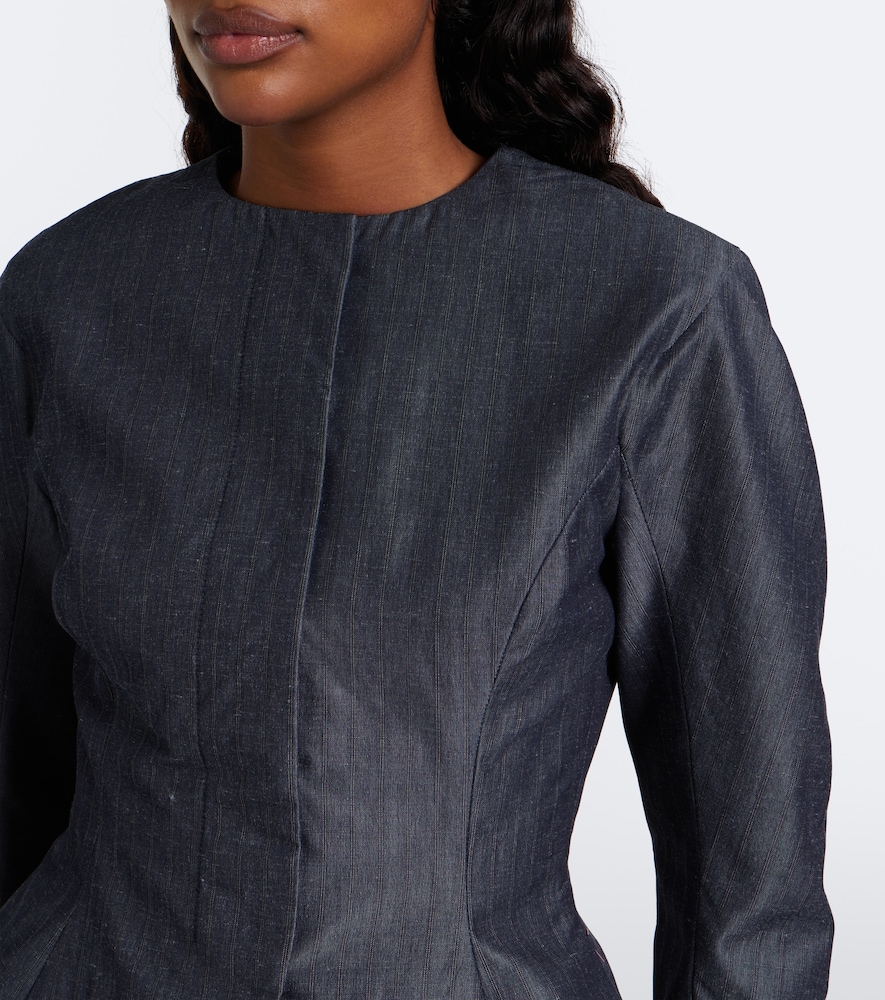 Palmier Cotton And Mohair-Blend Jacket