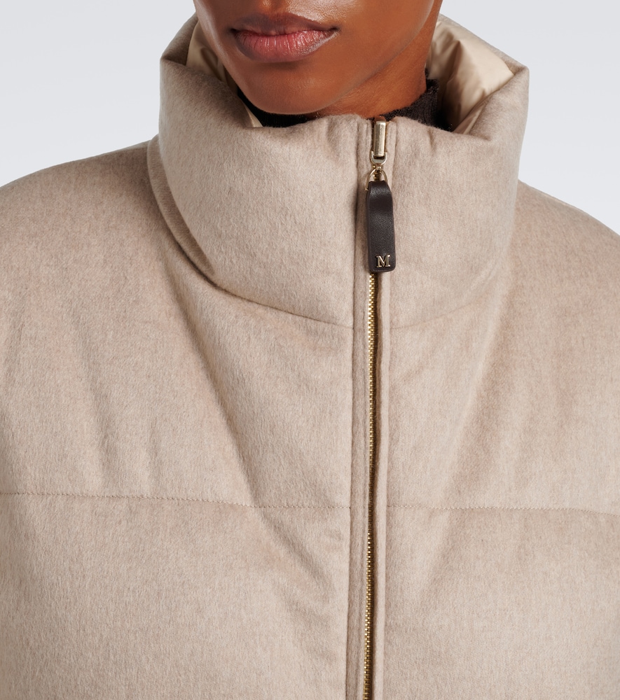Reversible Cashmere Down Jacket