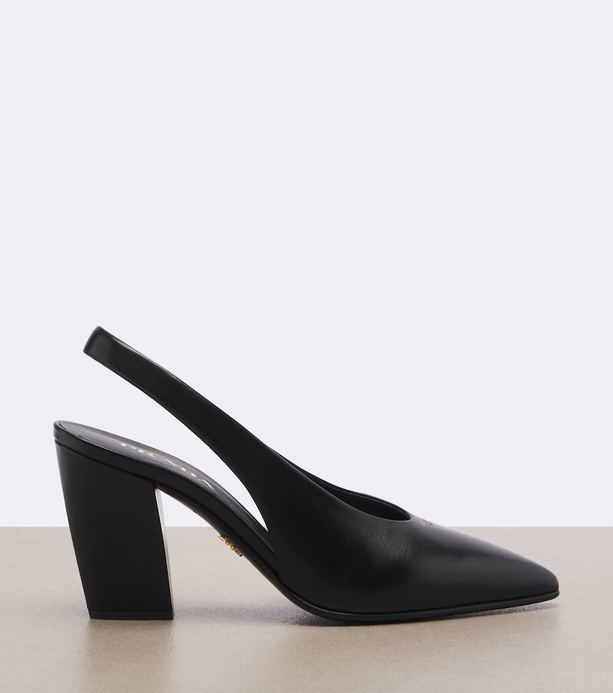 Leather Slingback