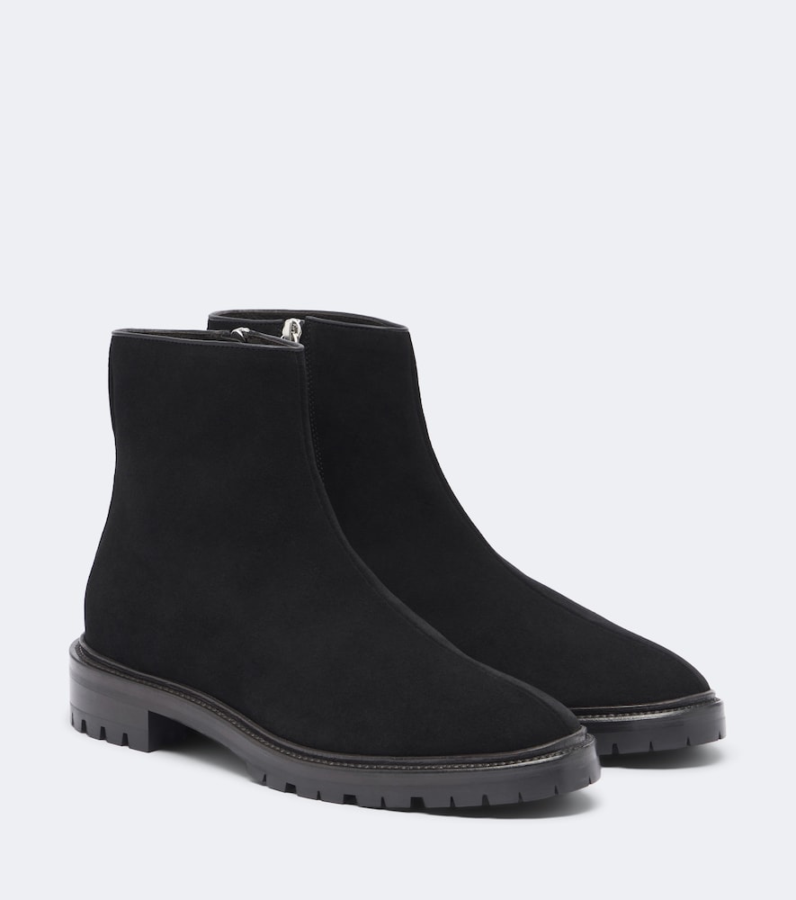 Stivaletti Moto in suede