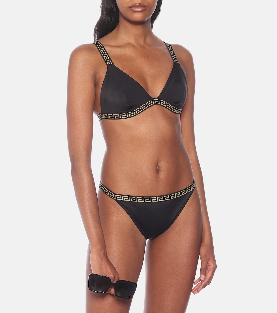 Versace Versace Bedrucktes Bikini-höschen 