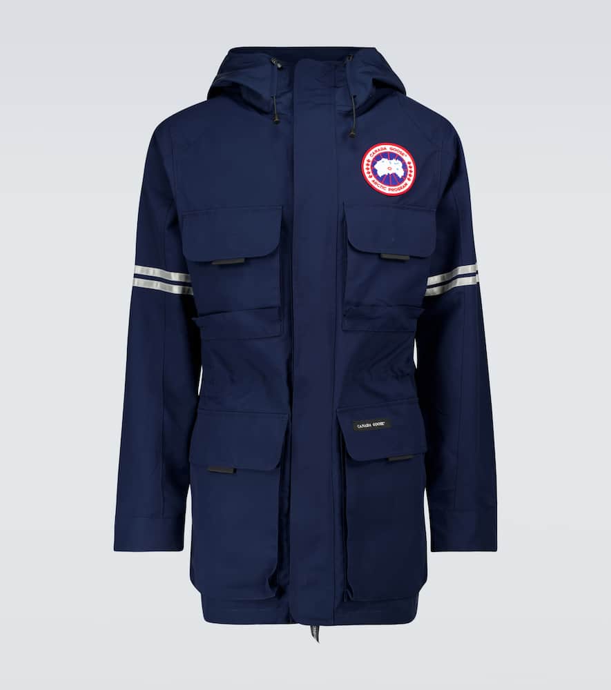 Canada Goose Science Research Arctic Tech Hooded Down Parka In Atlantic Navy