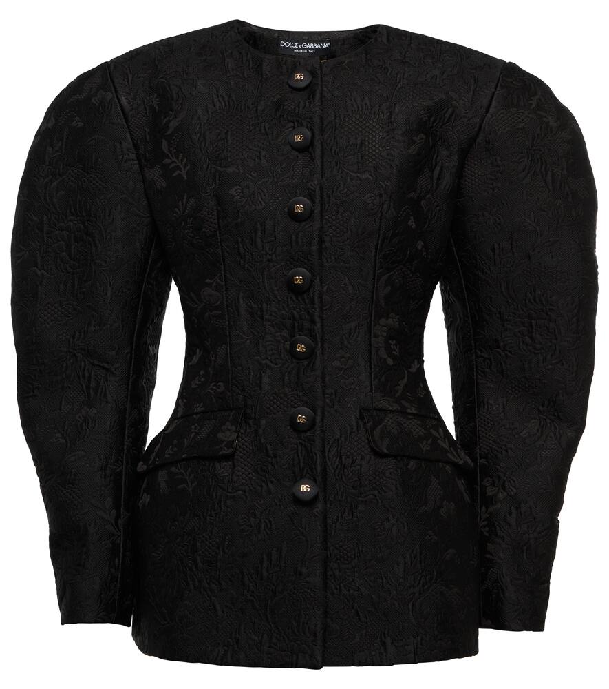 Dolce & Gabbana Jacquard cotton and silk jacket