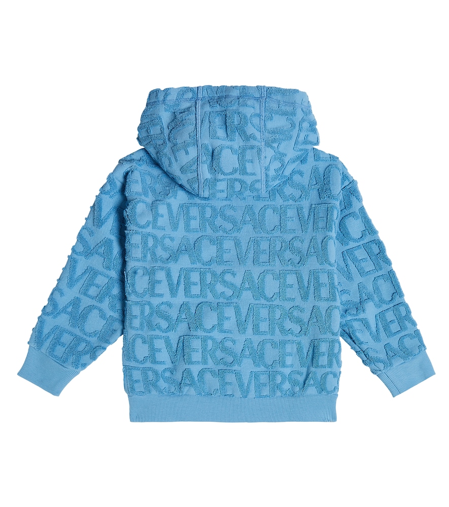  Versace Kids Versace Kids Sudadera Con Capucha De Algodón Con Logo 