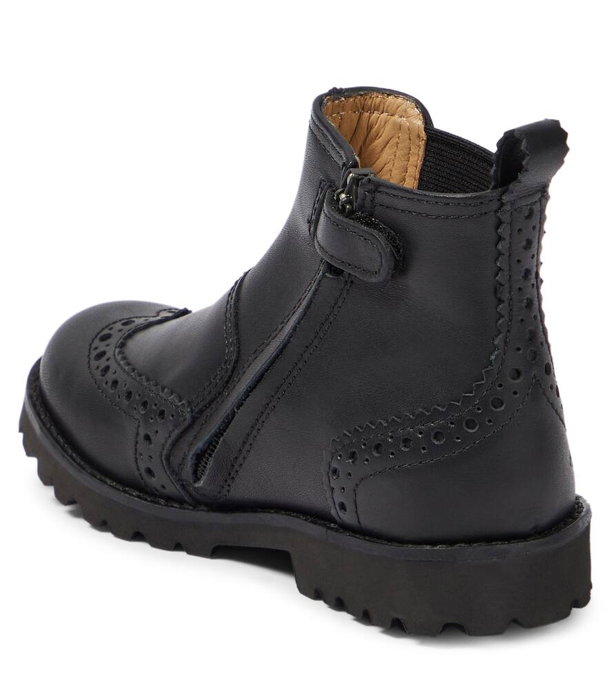 Pom D'api Roadster Leather Boots In Black