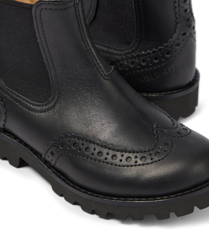 Shop Pom D'api Roadster Leather Boots In Black