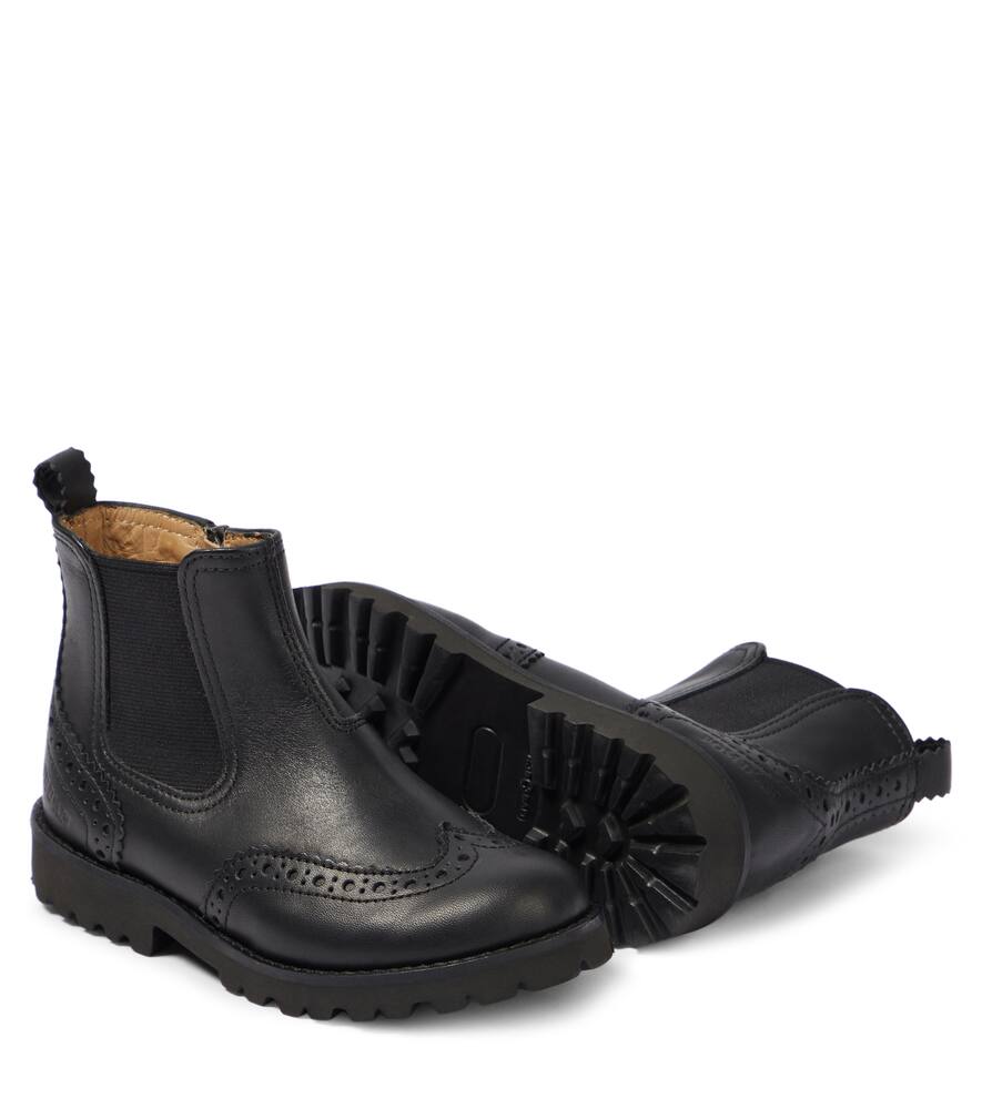 Pom D'api Roadster Leather Boots In Black
