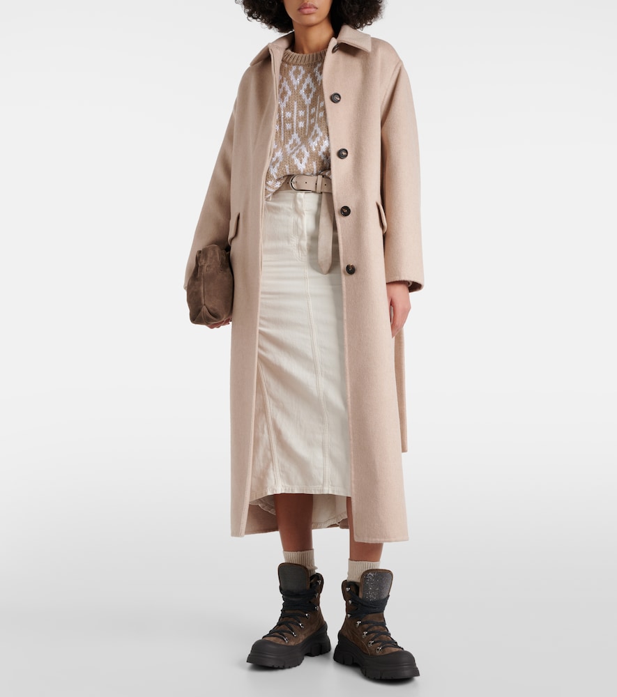 Brunello Cucinelli Jacquard cashmere sweater