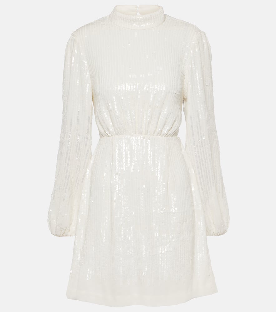 Rixo Lara Bridal sequined minidress