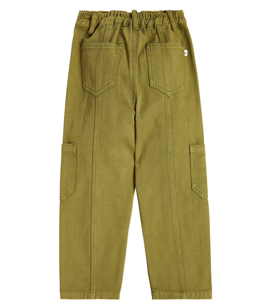 The New Society Huntington Cotton Pants In Green