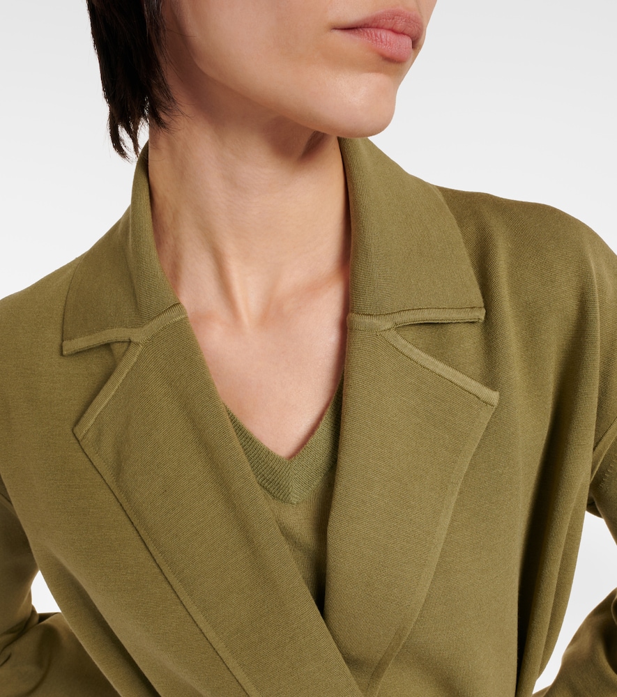  Joseph Joseph Silk-blend Wrap Coat 