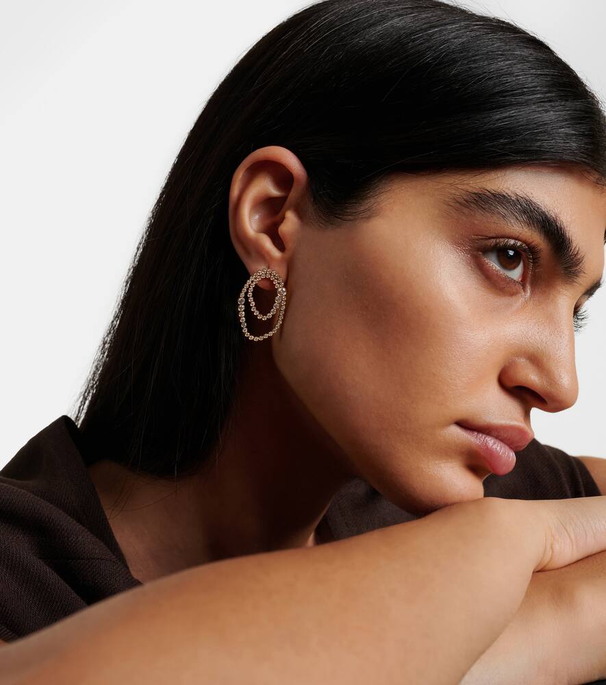 SOPHIE BILLE BRAHE EMBRASSÉE DE DIAMANT 18KT GOLD SINGLE EARRING WITH DIAMONDS