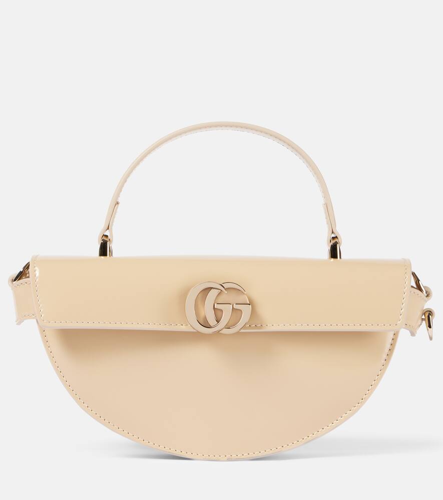 Gucci Half Moon Small leather shoulder bag