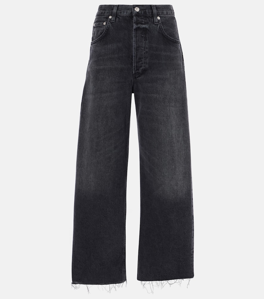 Ayla cropped wide-leg jeans