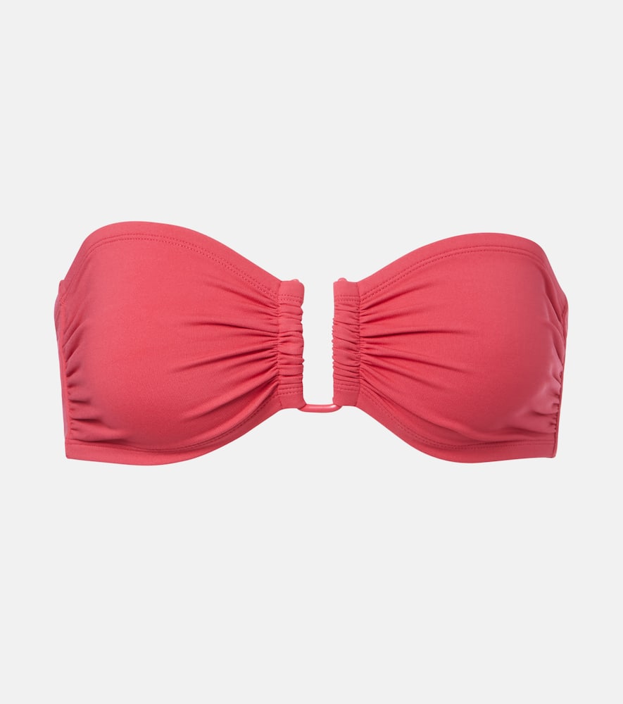 Eres Bandeau Bikini Top With Bust Shirring