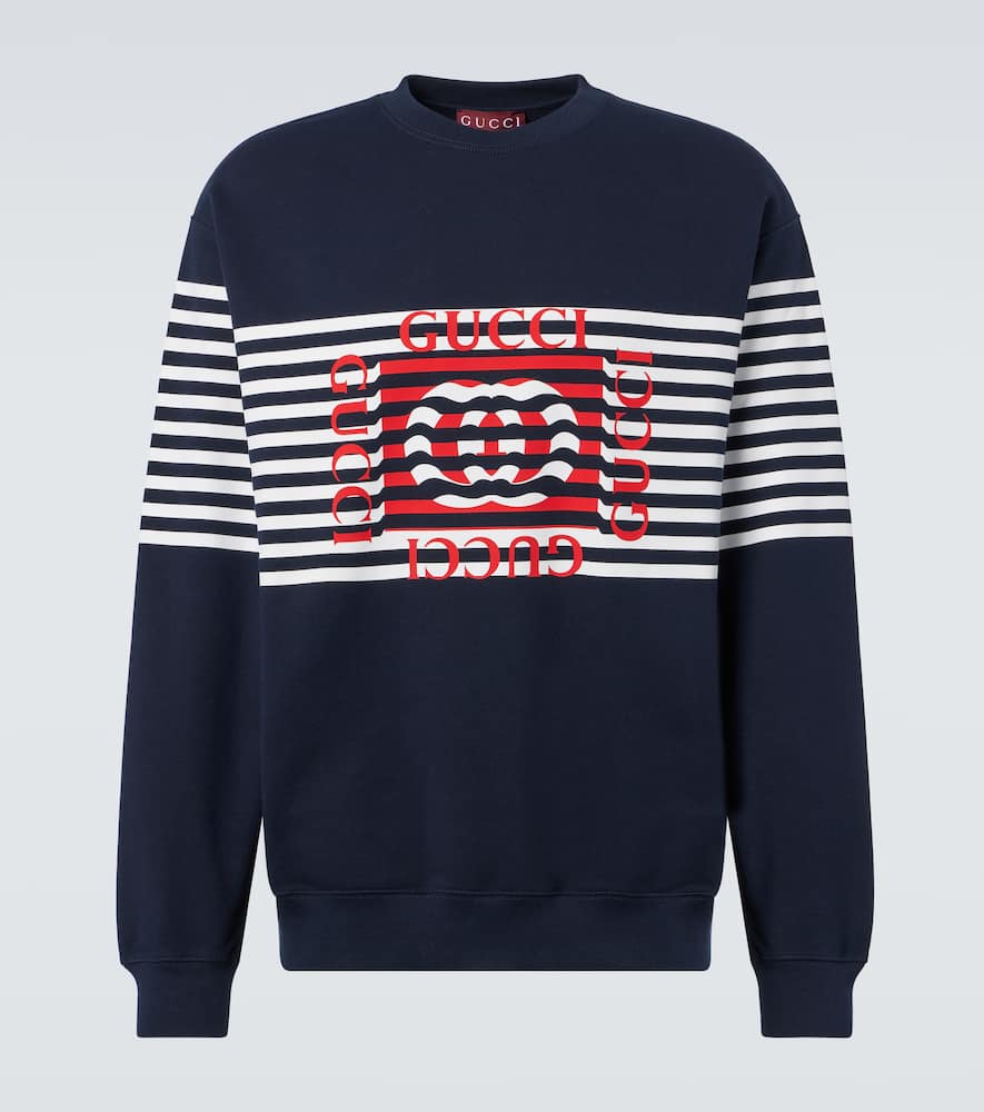 Logo cotton jersey sweatshirt