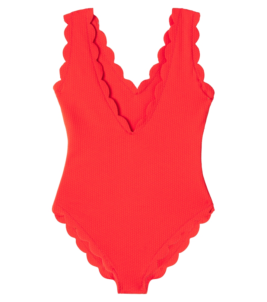  Marysia Bumby Marysia Bumby Charleston Scalloped Swimsuit 
