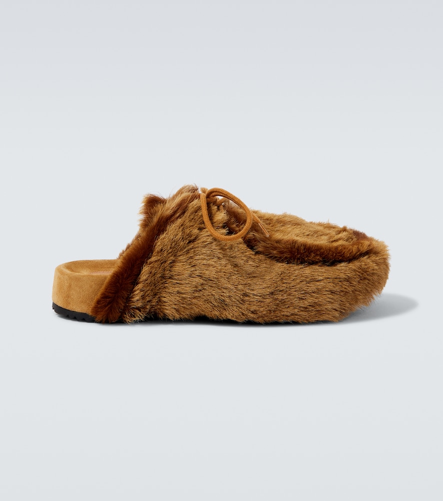 Dries Van Noten Dries Van Noten Shearling clogs　ドリス ヴァン ノッテン ムートンクロッグ