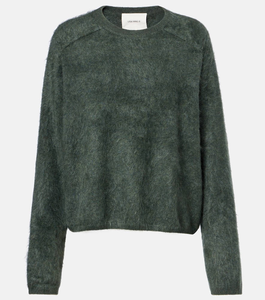 Lisa Yang Lexia Cashmere Sweater In Green