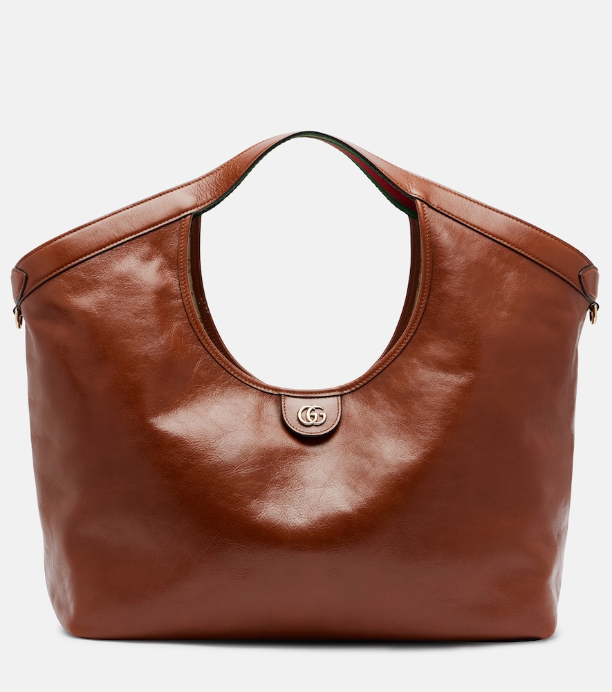 Gucci Giglio Large leather tote bag