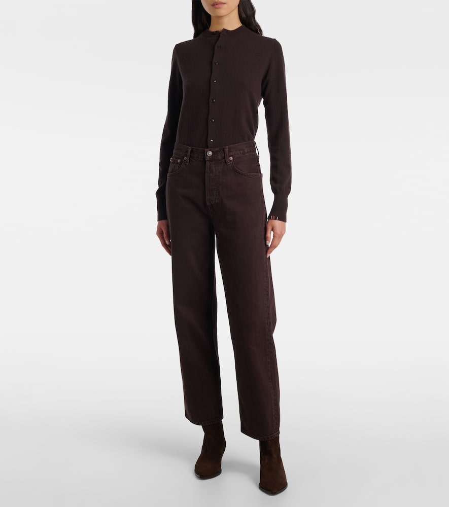  Agolde Agolde High-rise Wide-leg Jeans Ren Crop 