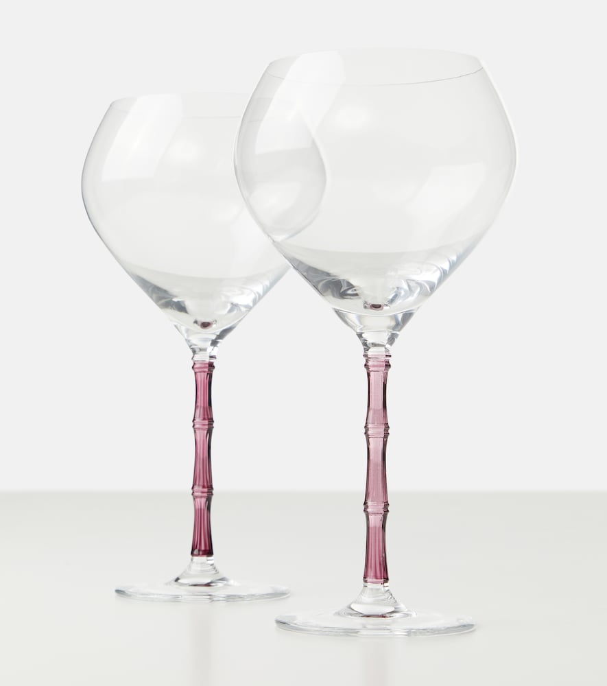  La Doublej La Doublej Set De 2 Vasos Bamboo Balloon 
