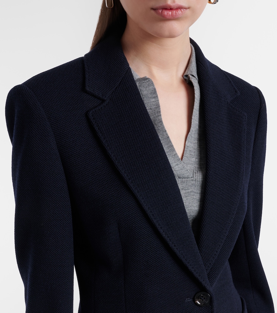 Max Mara Max Mara Utilita Virgin Wool Jersey Blazer 