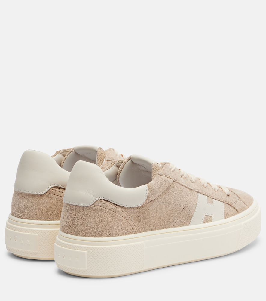 Hogan Hogan Plateau-sneakers H705 Allacciato H Aus Veloursleder 