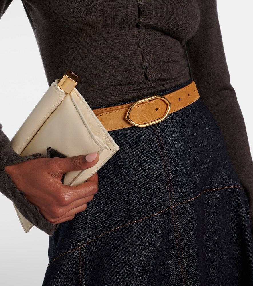  Jacquemus Jacquemus Gürtel Calisson Aus Veloursleder 